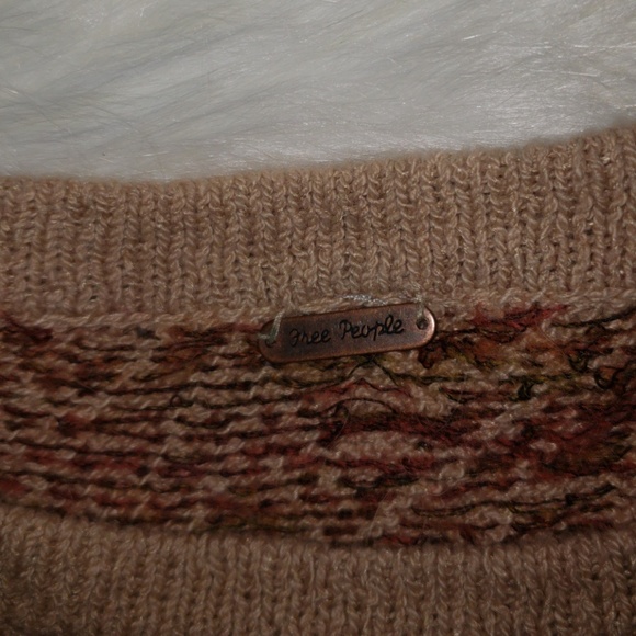 FREE PEOPLE KNIT SWEATER DRESS SIZE M - Picture 3 of 5